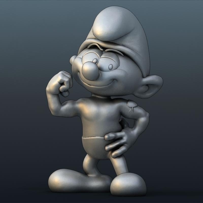 Hefty Smurf Pose 2/ Smurf Smurf Smurf Pose 2