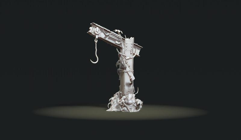 Hallowed Blight Hook From Dead By Daylight