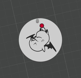Llavero Charm Moogle Moguri Final Fantasy