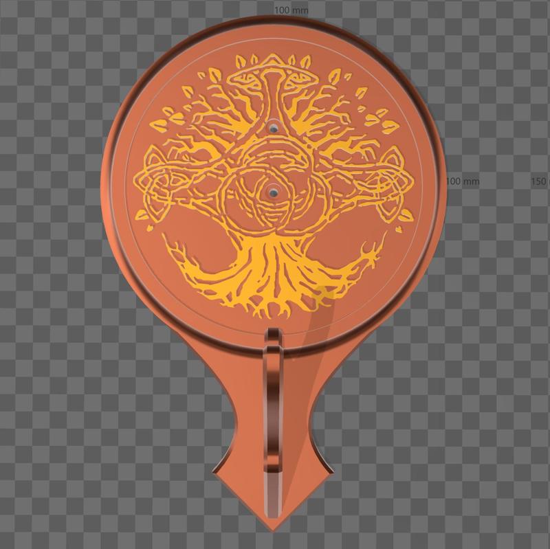 Crucible Crest Wall Hanger