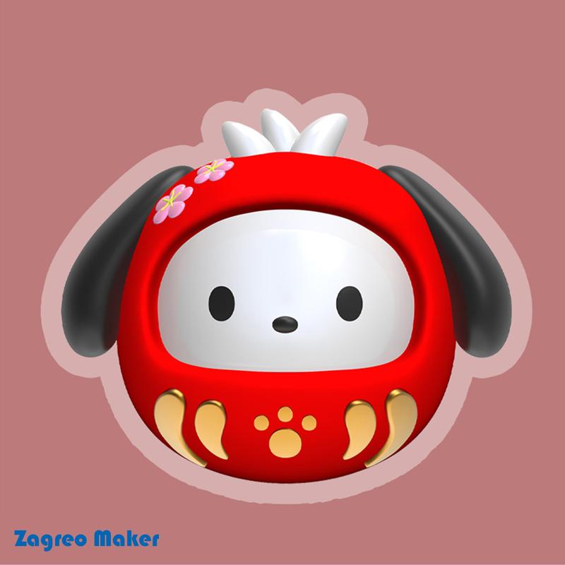 Darumas Sanrio pochako