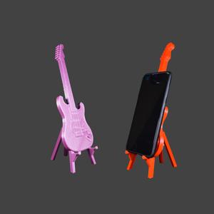 Guitar holder for smartphone