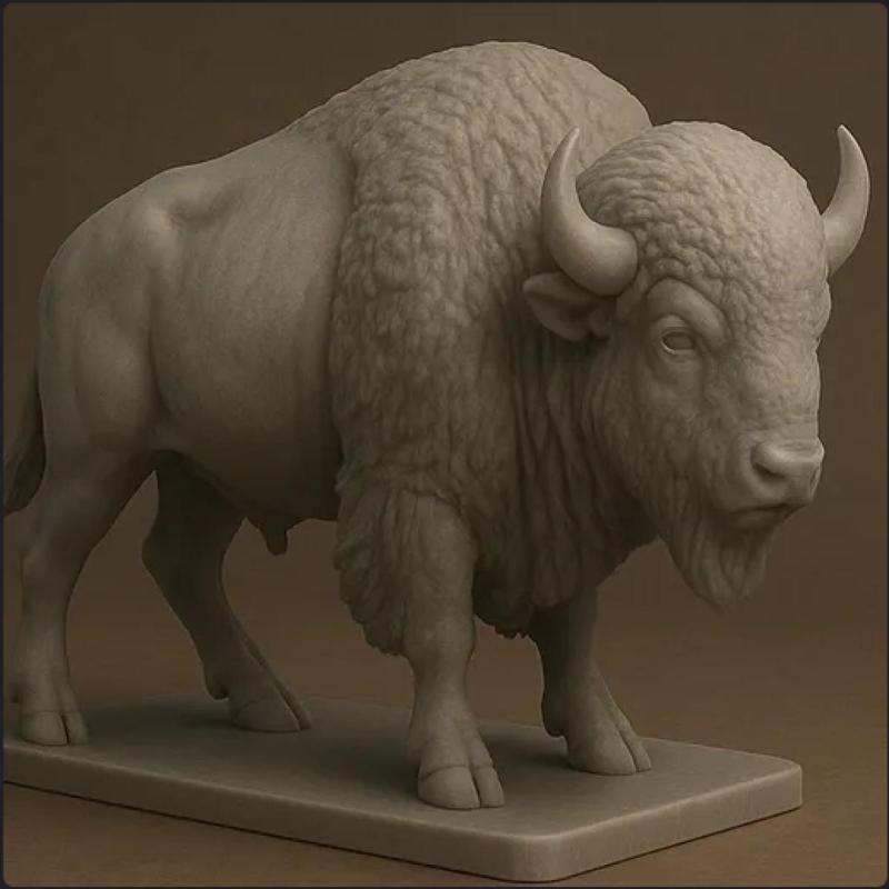 Bison 3D Print STL