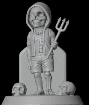 Little Skull - Caveirinha Umbanda - Exú Mirim