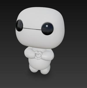 funko style baymax