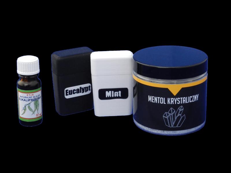 Double Nasal Inhaler Eucalyptus or menthol