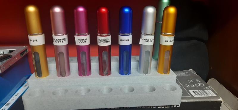 Mini Aluminium Portable Perfume Spray Holder