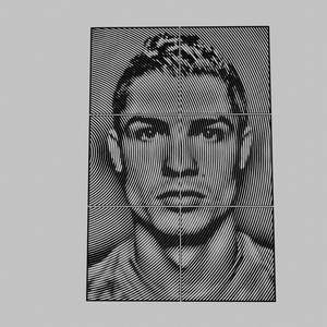 WALL ART - CRISTIANO RONALDO