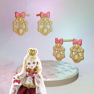 Ever After High Legacy Day Apple White doll earrings replacement