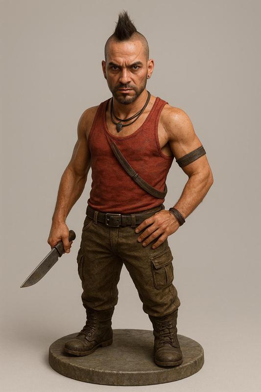 Figurine inspired by Vaas Montenegro – Far Cry 3