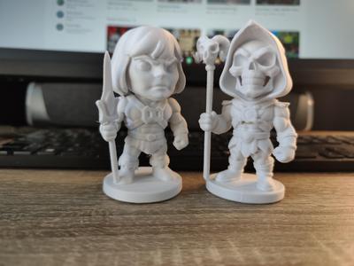 He-Man & Skeletor Chibi Figures – Collectible Set
