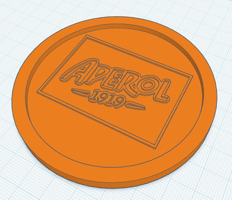 Aperol 1919 coaster
