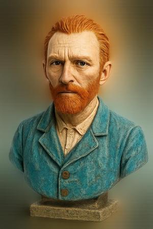 Van Gogh Statuette – 3D Model