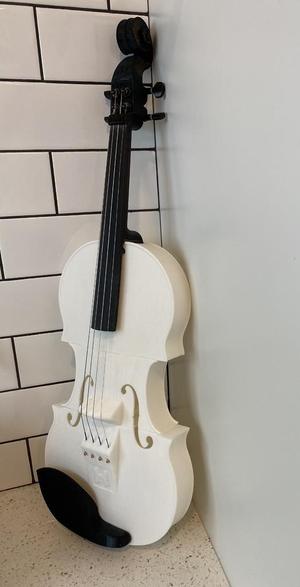 Hovalin Violin neck Scroll
