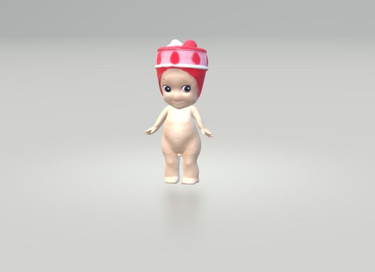 Sonny Angel strawberry cake