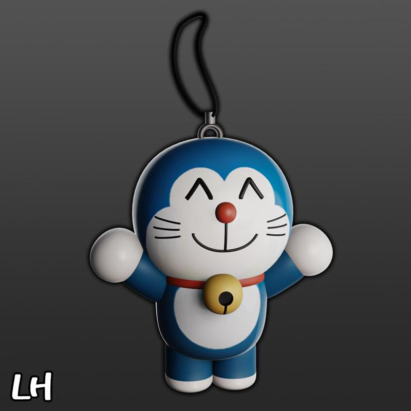 doraemon keychain