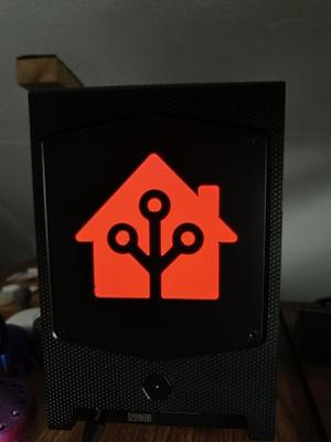 Home Assistant Logo Front Plate for Intel NUC