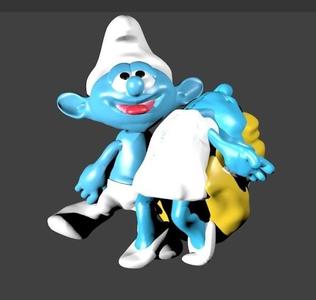 couple dancers smurfs smurfs smurfs