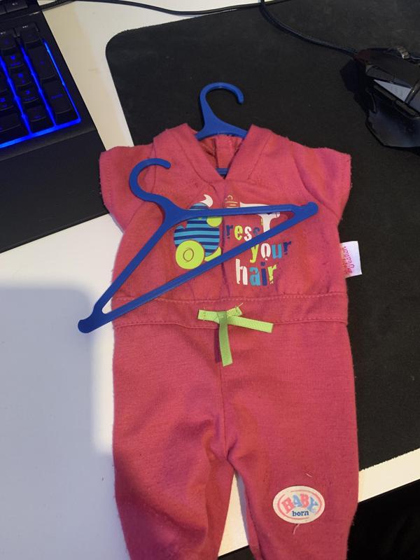 Hanger for babyborn clothes