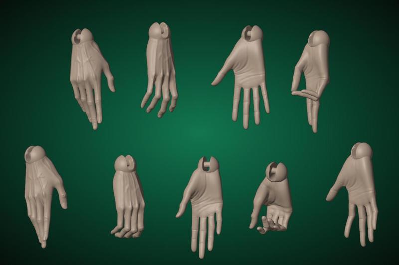BJD MALE HANDS