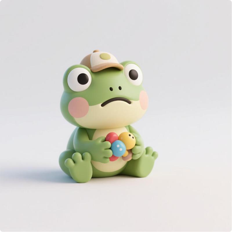 baby frog doll