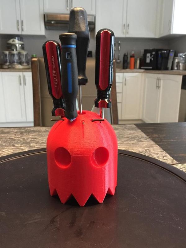 PacMan Ghost Tool Holder