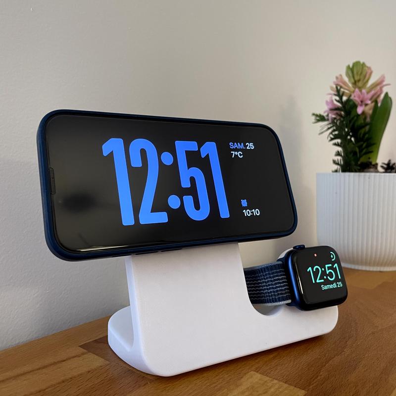 IPHONE MAGSAFE + APPLE WATCH STAND