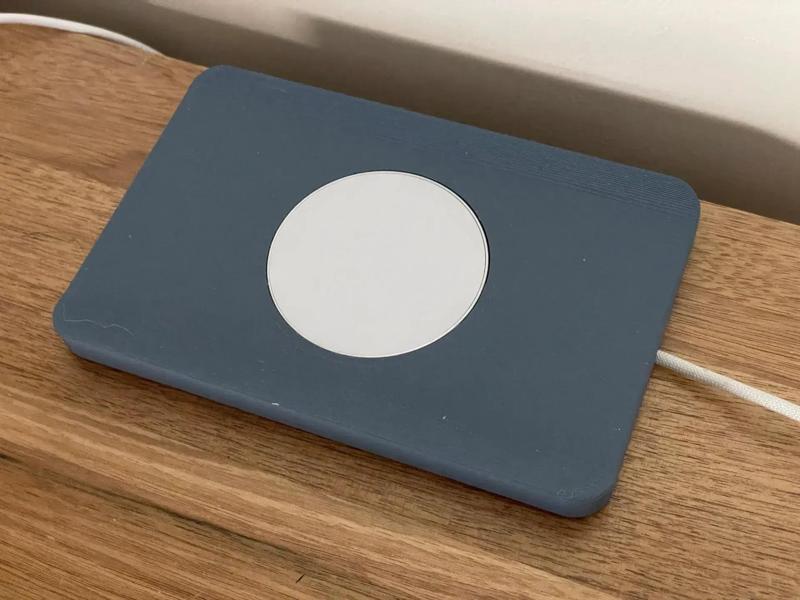 iPhone wireless charger base for Halolock charger.