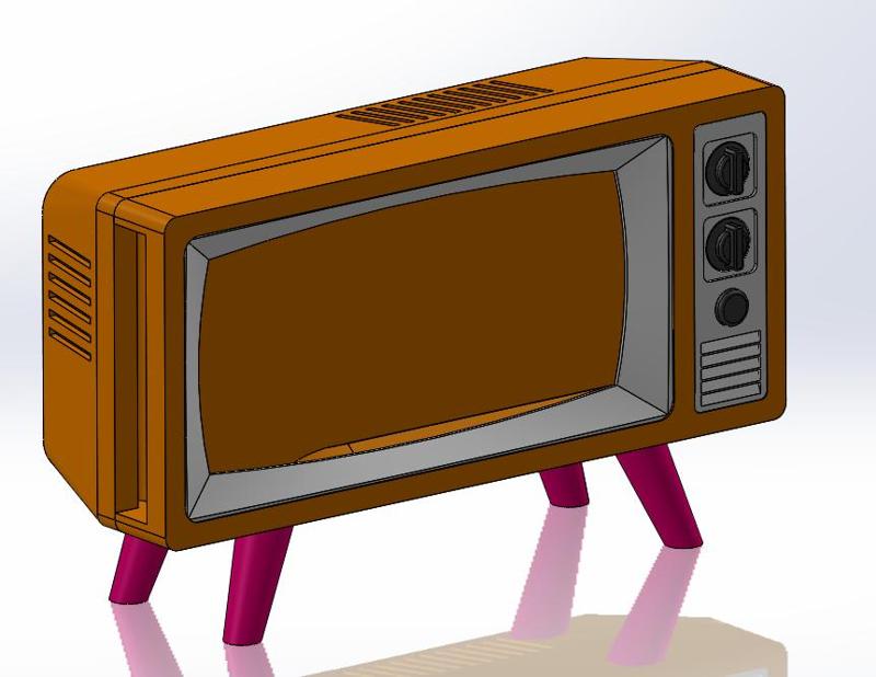 Retro TV Phone Holder | iPhone 6.7 inch | iPhone 6.7" | iPhone 15 Pro Max