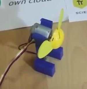 Grove Mini Fan mount (for motor and pcb) 