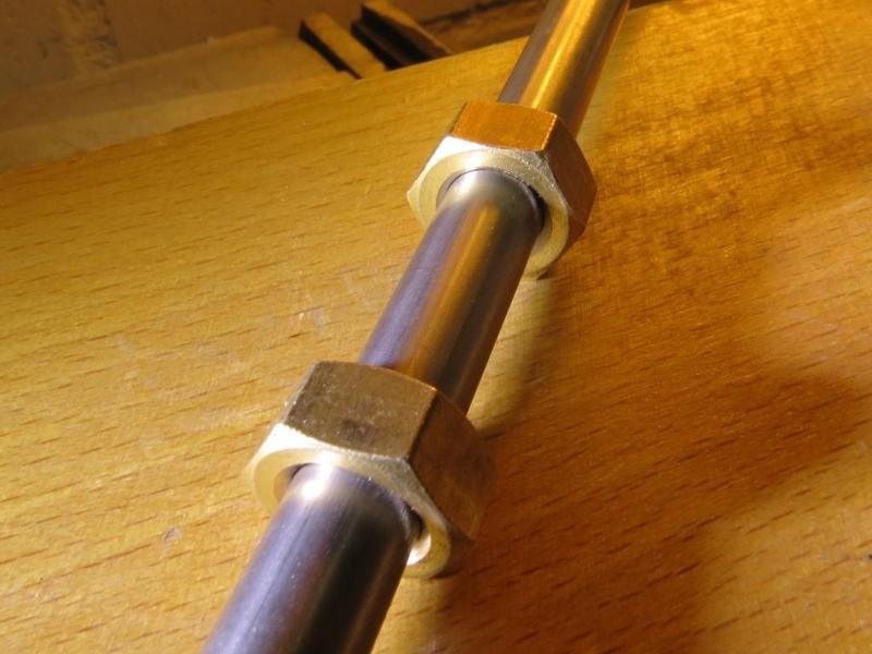 DIY Brass Nut Bushings for X- and Y-Axes