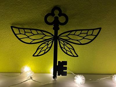 Hogwarts Magic Key Wall Art/Window Picture
