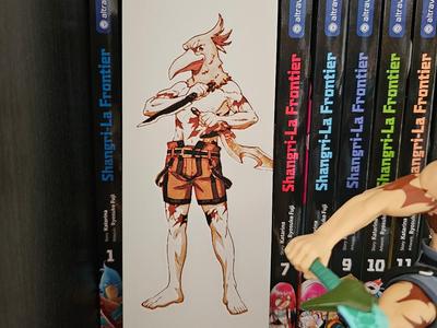 Shangri-La Frontier Bookmark | Hueforge Multicolor