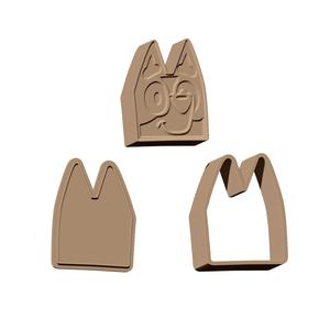 SOLID SHAMPOO MOLD PRESS - BATH BOOM MOLD PRESS - BLUEY