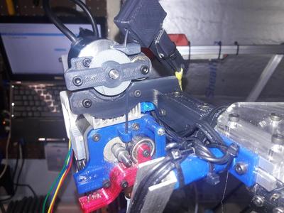 Kossel Clear Filament Jam Sensor