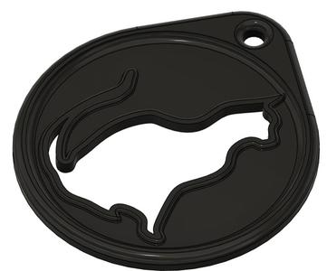 Cat keychain