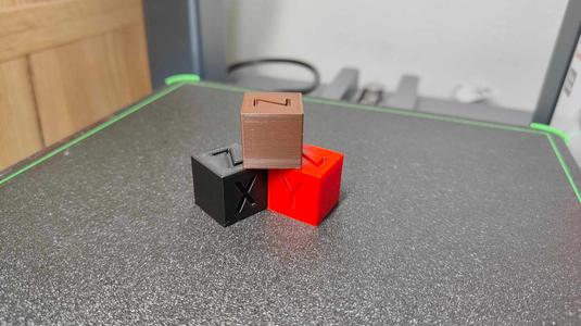 XYZ Calibration Cube