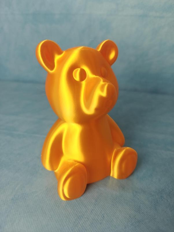 Cute teddy bear (without brackets) Low poly And normal