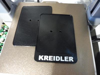 Kreidler License Plate Holder Moped
