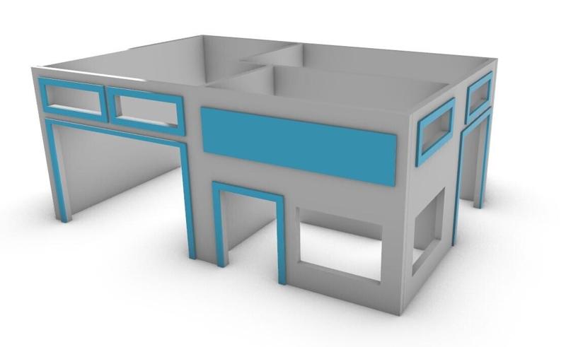 Diorama Garage | Diecast Garage | 1:64 1/64 |