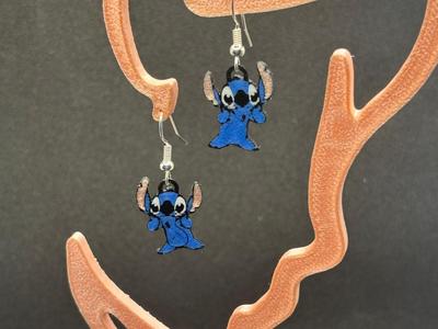 Stitch earings 