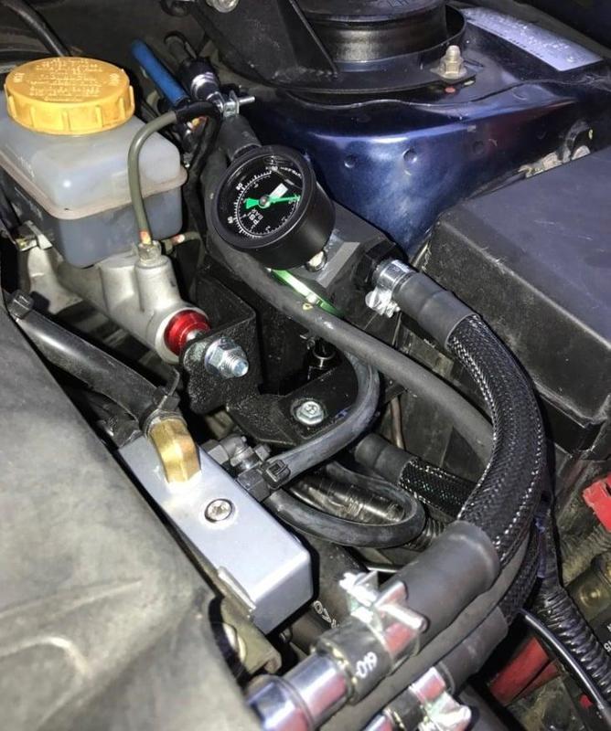 Subaru Legacy Radium Fuel Pressure Regulator Bracket