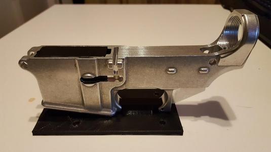 AR15 80% Lower Milling Upright Jig for Drill Press