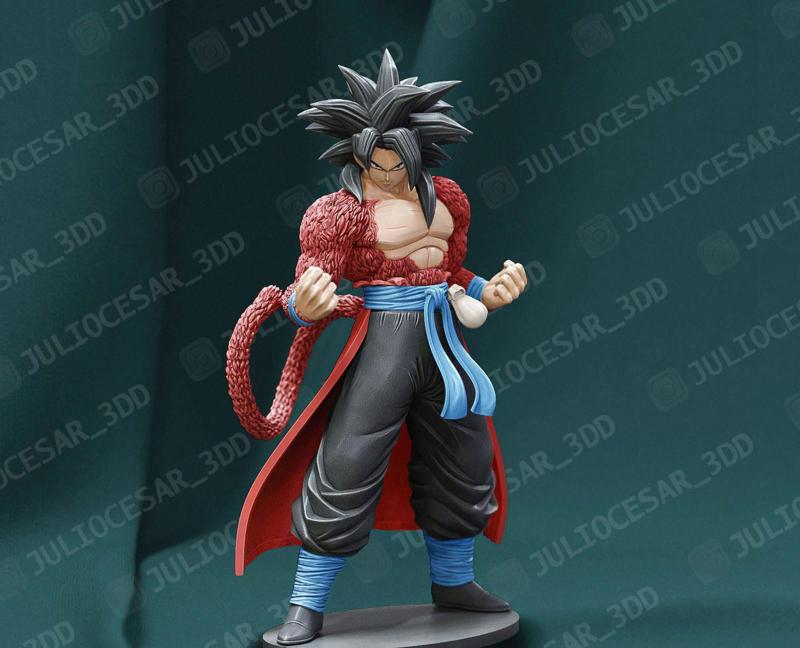 Dragon ball - Xeno Goku SSJ4 time patrol