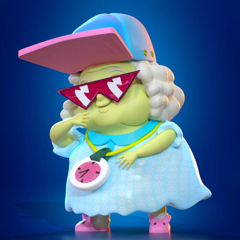 Vovó Juju Irmão do Jorel  Grandma Juju Jorel's Brother