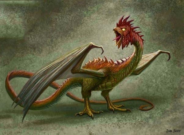 🐔🐲Cockatrice / Basilisk model🐲🐔