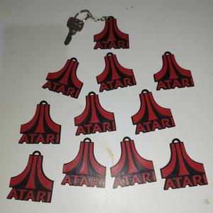 Classic Atari Keychain - A Tribute to the Golden Age of Video Games