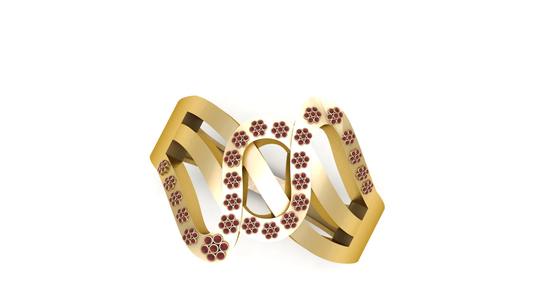 Designer  Ring 3D printable model