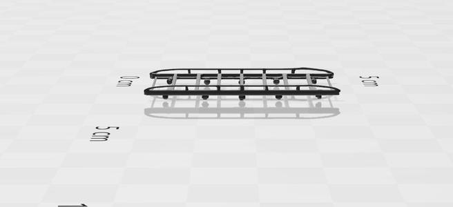 1/64th scale V11 luggage carrier