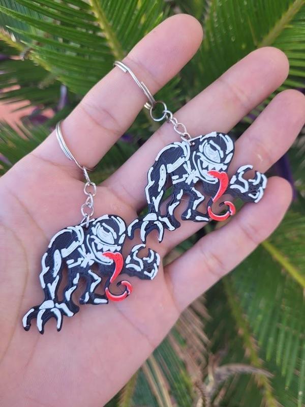 Venom keychain